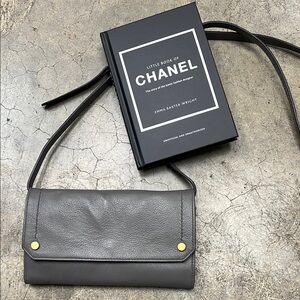 Cole Haan Gray Crossbody Bag Genuine Leather